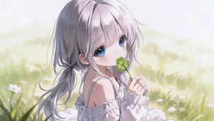 幸运花语少女