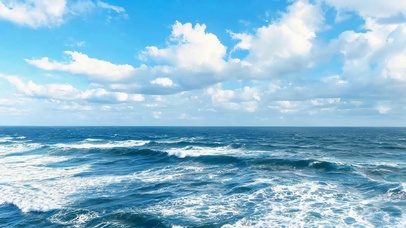 蓝天下大海