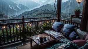 【雨景】郊外的雨