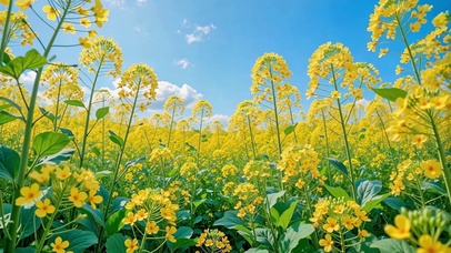 织春油菜花