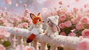 玫瑰园的小可爱