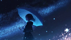 Blue Umbrella