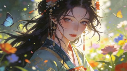 长发女孩