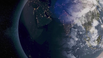 4K 高清 地球自转