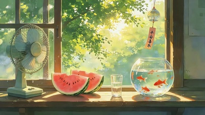 小时候夏日光景