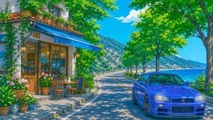 海景街边小店