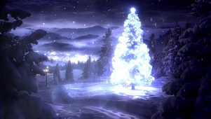 荧光圣诞树