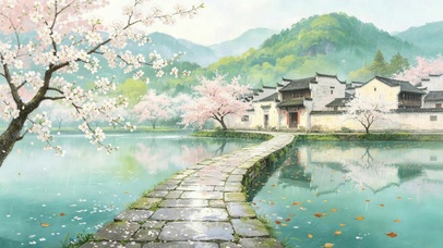 梨花村落