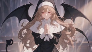 温柔邪魅修女二次元