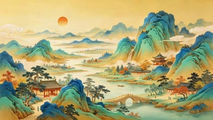山水画