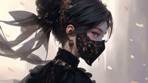 蒙面少女