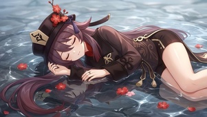 水中女孩