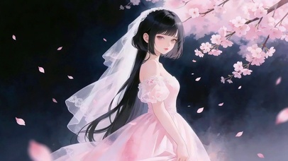 粉纱花嫁