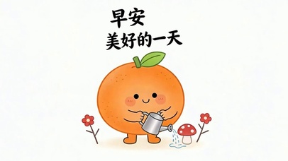 早安美好的一天