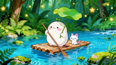划船小团子
