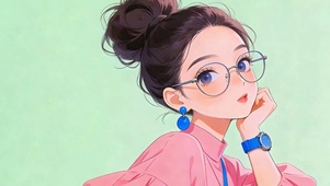 可爱女孩
