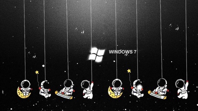 Wind7可爱宇宙小人