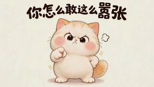 你敢这么嚣张