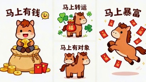 马年交好运