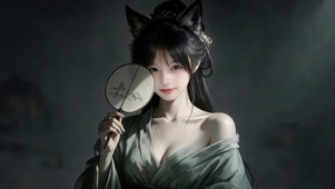 古风清纯女孩