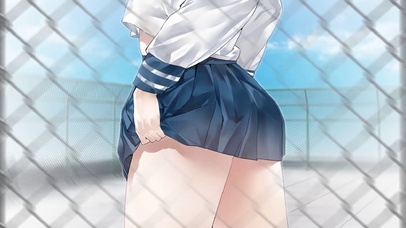女孩·短裙