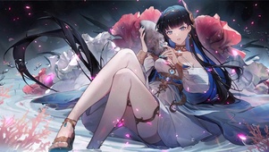 唯美大长腿女孩