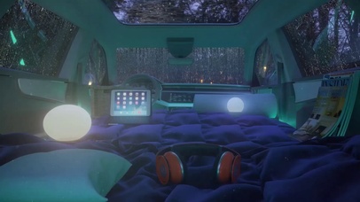 惬意的雨中世界