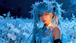 冰雪公主初音未来