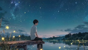 星空下的静谧