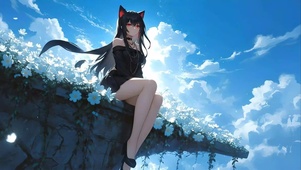 二次元猫耳少女