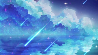 海面星空