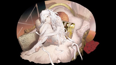 白丝长腿美少女