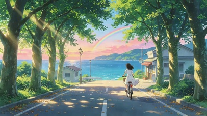 在乡间的路上