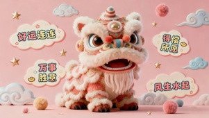 好运连连 万事胜意