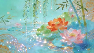  风月入笺山河尽染