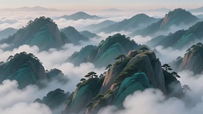 眺望群山