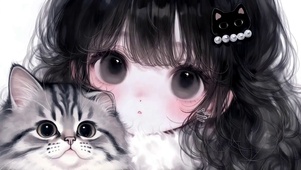 和猫在一起