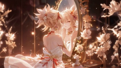 宵宫 丨镜中人丨