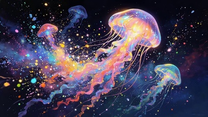 梦幻水母