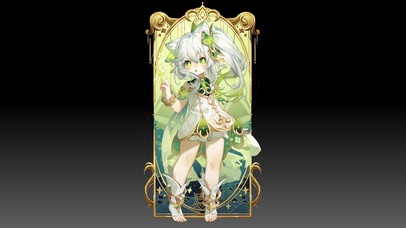 纳西妲-画师：艾晓萌萌萌