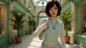 植物园美女(无缝)