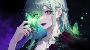 暗黑系哥特少女的荧蝶