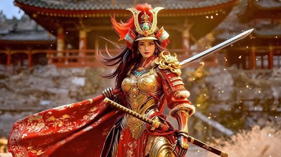 飒爽女将4K