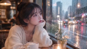 丸子头女生