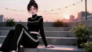 户外运动女孩