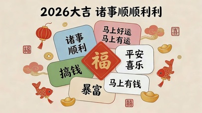 诸事顺利 平安喜乐
