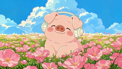 花田里的听歌小可爱