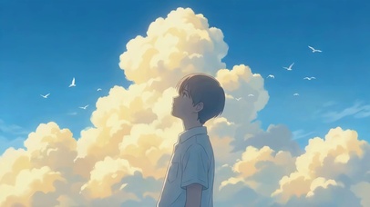仰望云端的少年