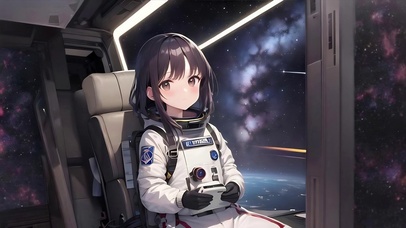 宇航员少女
