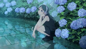 雨中女孩